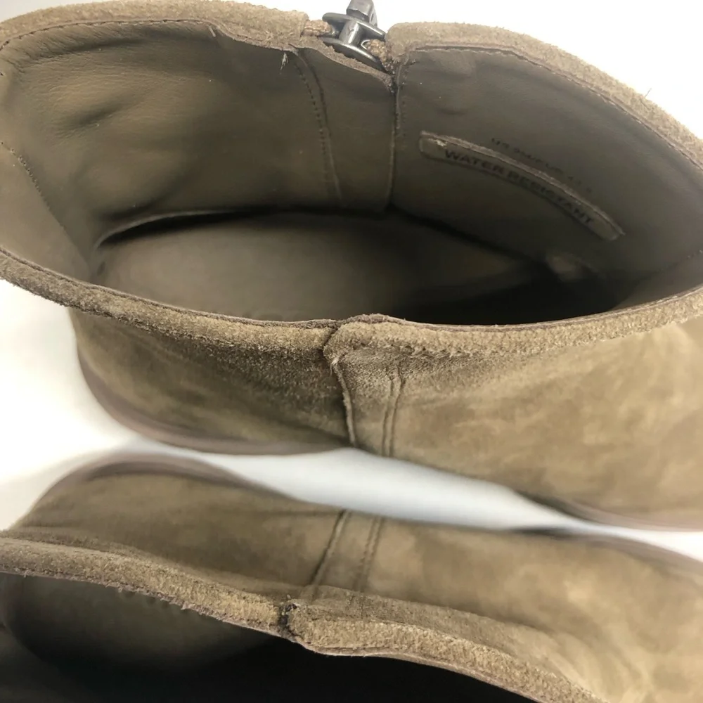 Vince suede Romero boots, tan, NIB